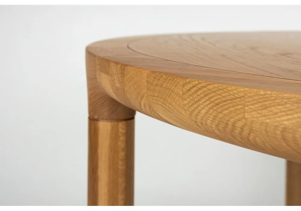 Okrúhly jedálenský stôl v dekore duba ø 128 cm Storm – Zuiver