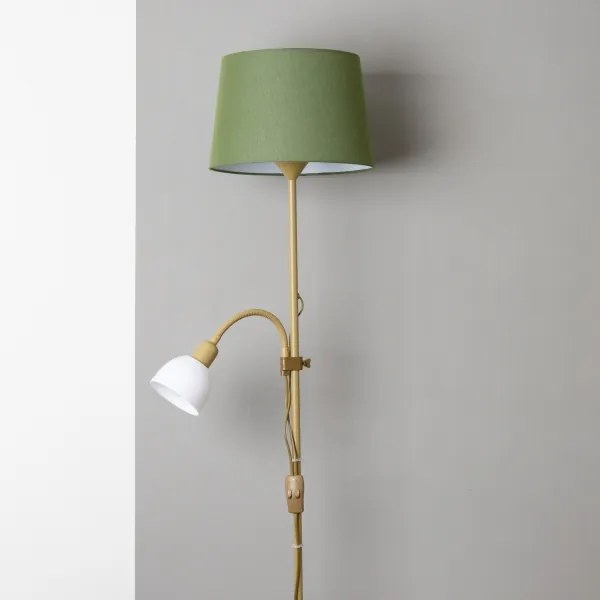 Brilagi - Stojacia lampa CERIA 1xE27/100W/230V + 1xE14/25W zlatá/zelená