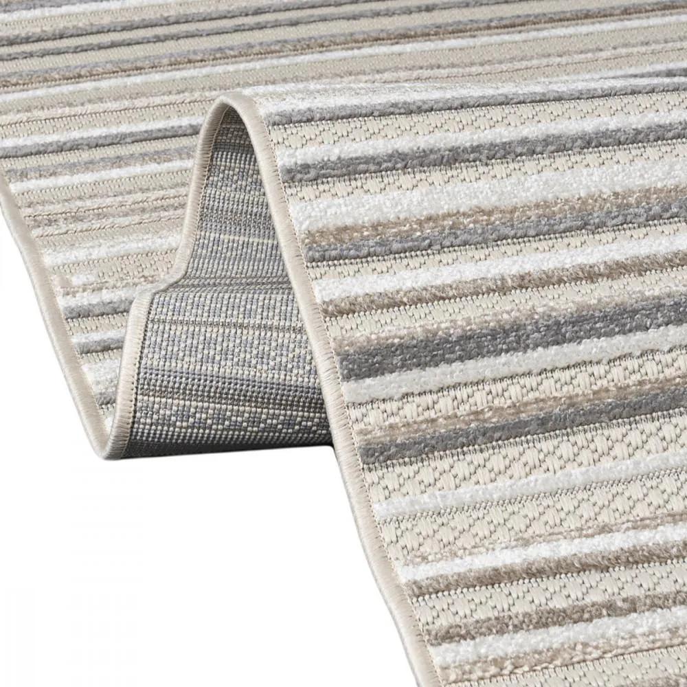 Kusový koberec Prúžky béžový 160x229cm