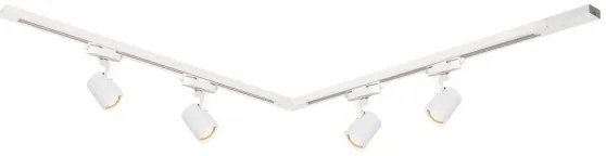 Bodové svietidlo v lištovom systéme VOLF 4xGU10/10W/230V biela