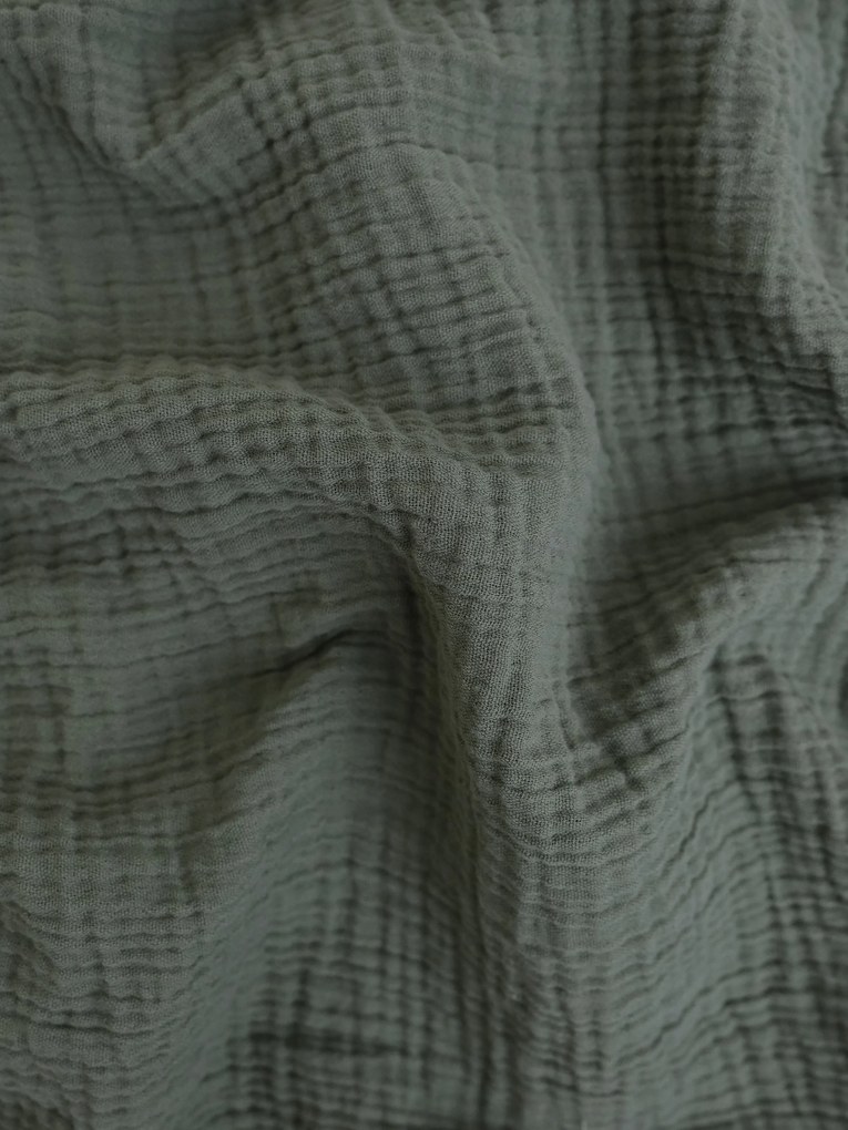 Mušelínová obliečka na vankúš 50 × 70 cm – Alexia olivová
