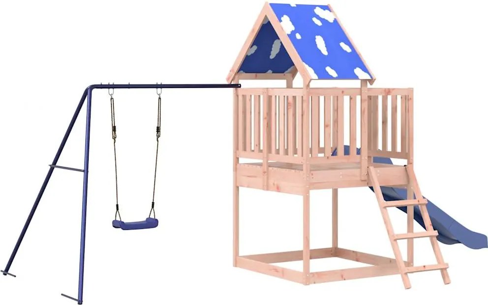 vidaXL Vonkajšia súprava na hranie drevo douglas