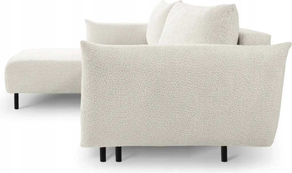 Dizajnová rohová sedačka 257×171 Nožičky 15 CM Funkcia spánku Kontajner Vero LN01