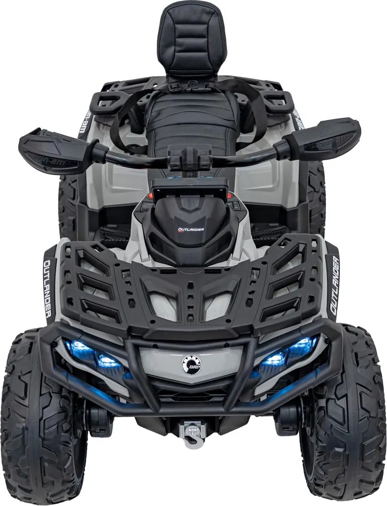 Ramiz Štvorkolka Can Am Outlander ATV s diaľkovým ovládaním sivá