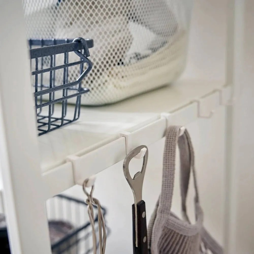 Matne biely oceľový regál 60x90x46,5 cm Tower – YAMAZAKI