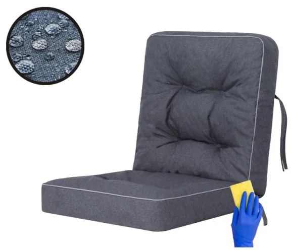 Vankúš na záhradnú hojdačku VENUS 50 cm granátový, ekolen