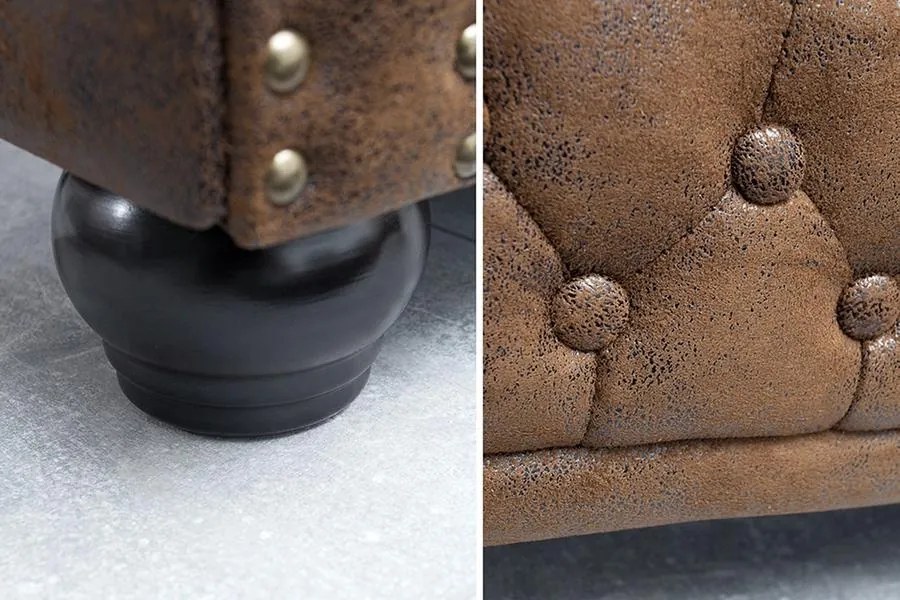 Luxusné kreslo Chesterfield