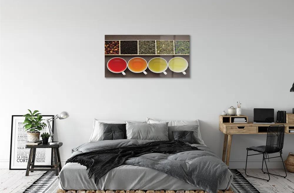 Obraz plexi Čaju byliny 100x50 cm