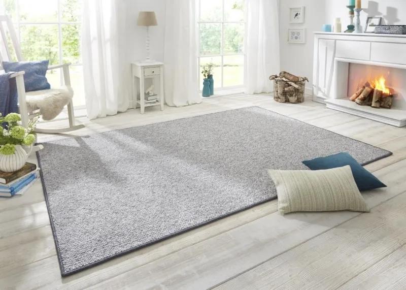 BT Carpet - Hanse Home koberce Spálňová sada Wolly 102840 Grey - 2 kusy: 67x140 + 1 kus: 67x250 cm