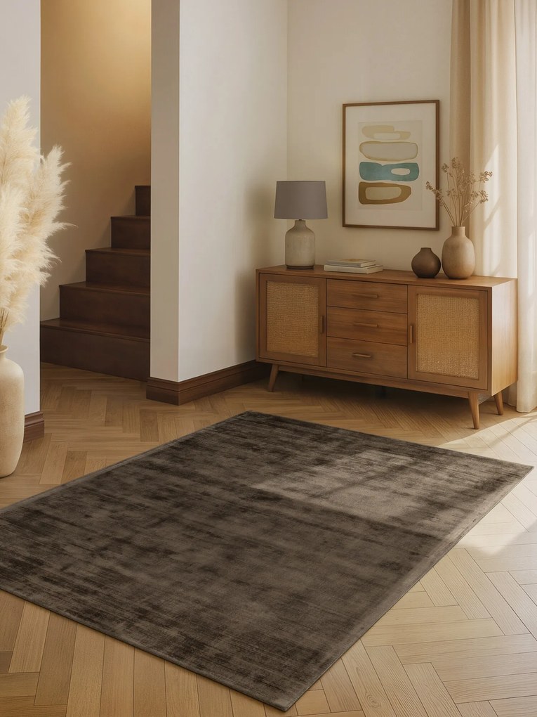 Vikosa, Kusový koberec Vikosa Jane 106297 Brown, 80x150, hnedá, detská izba
