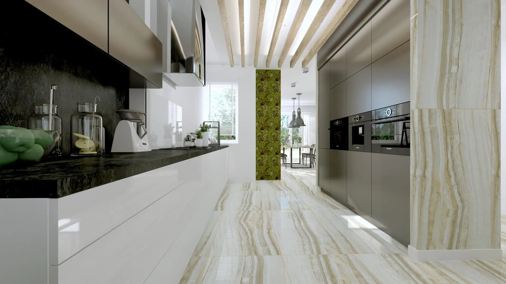 Dlažba Emera Onyx Crema 120x60 5mm BA