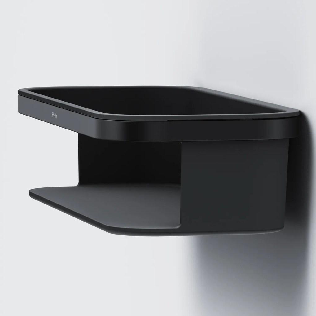 Kúpeľňová polica AM.PM Func A8F53122 čierna