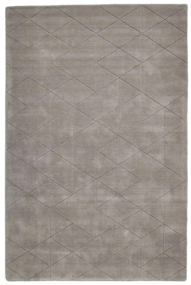 Sivý vlnený koberec Think Rugs Kasbah, 150 x 230 cm