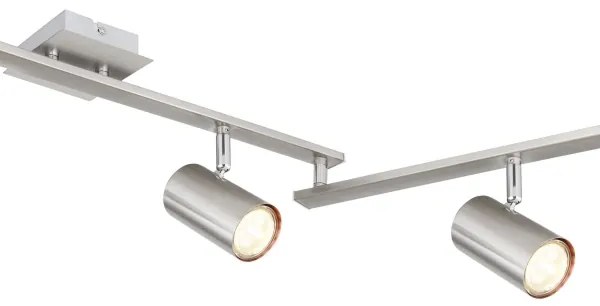 Globo 57910-6 - Bodové svietidlo ROBBY 6xGU10/35W/230V matný chróm