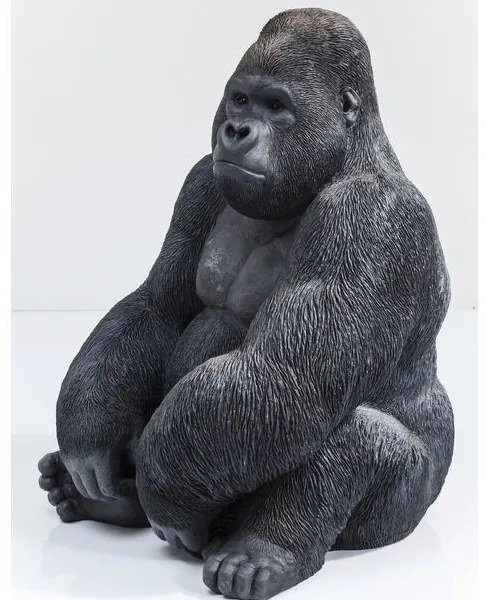 Monkey Gorilla XL dekorácia čierna