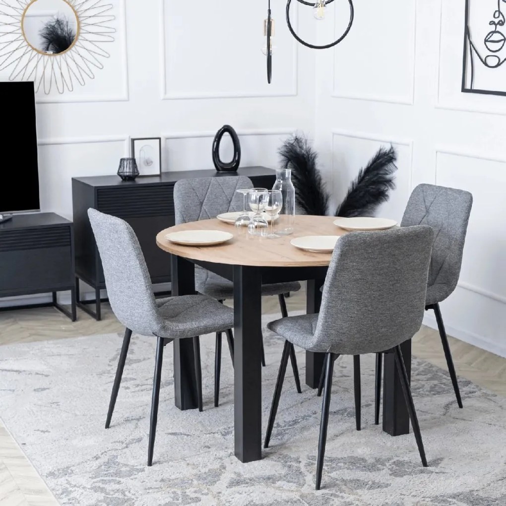 PROXIMA.store - Čalúnená jedálenská stolička ROBIN 2 FARBA: béžová