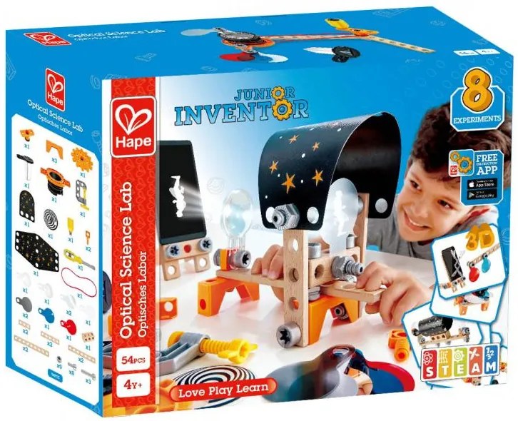 Vedecké laboratórium - 8 experimentov so svetlom, 54 ks