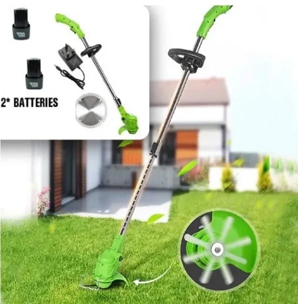 Akumulátorová kosačka na trávu KIMIYO CH23-361 + 2x batéria 24 V + príslušenstvo - rôzne farby