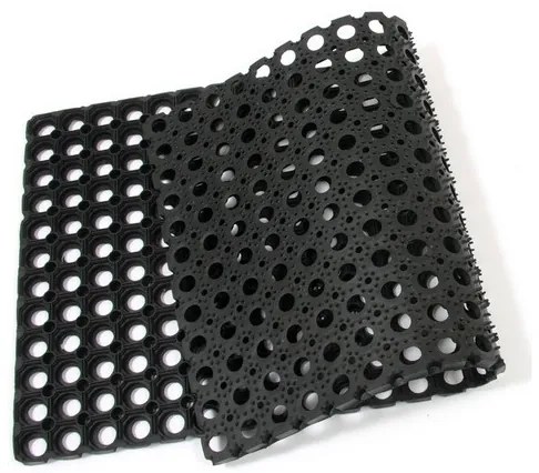 Gumová čistiaca rohož Honeycomb 50 x 100 x 1,6 cm