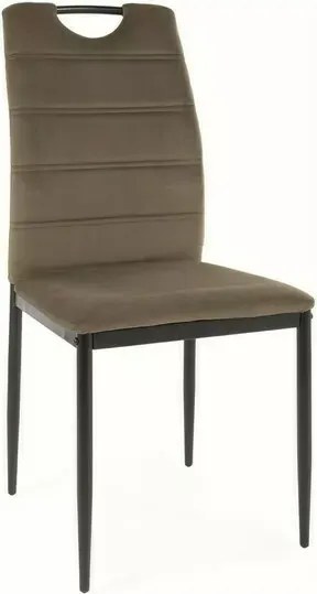 SI Stolička Rip Velvet olivový