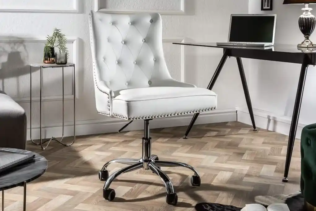 Kancelárska stolička Jett biela | Biano