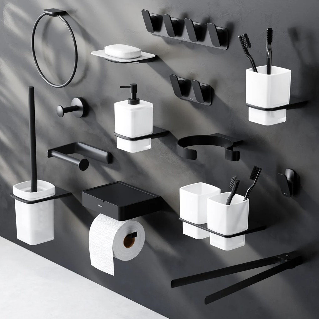 Krúžok na uterák AM.PM Inspire 2.0 AIB34422 čierny