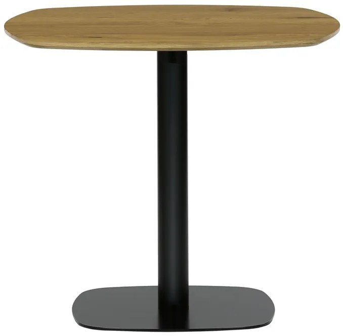 Autronic BONTEC Jedálenský stôl 80x80cm, mdf, dub, DT-X7117 OAK Farba: Biela