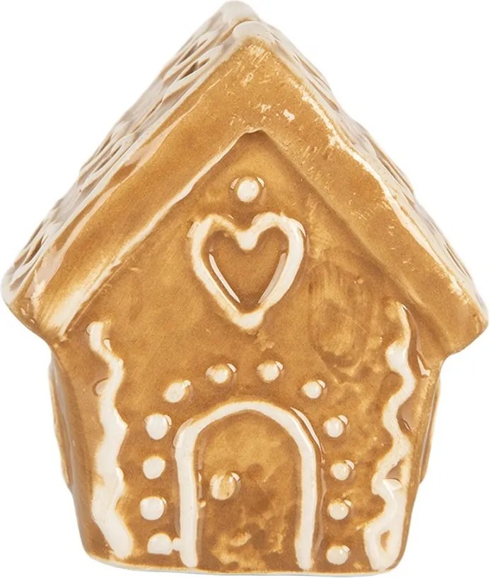Perníková chalúpka stojan na vizitky Gingerbread Cott - 5*4*6 cm