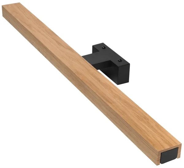 Brilagi-LED Kúpeľňové osvetlenie zrkadla WOODY MIRROR LED/12W/230V IP44 dub/čierna