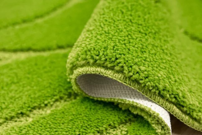 Kúpeľňový koberček Honey svetlozelený