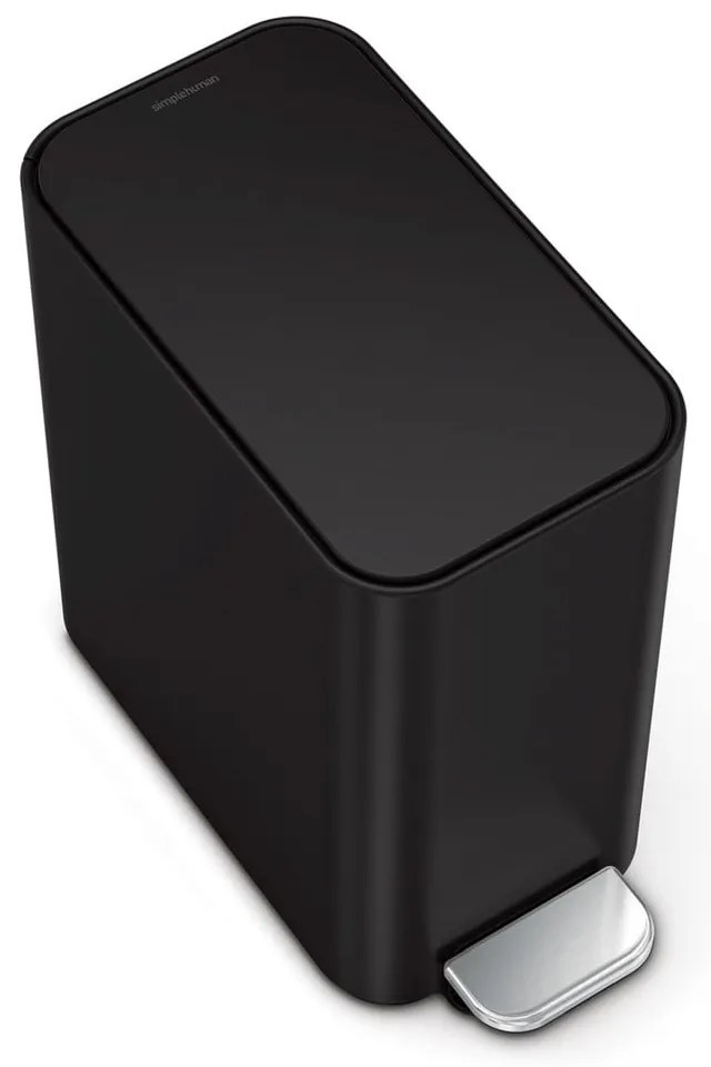 Pedálový oceľový odpadkový kôš 5 l – simplehuman