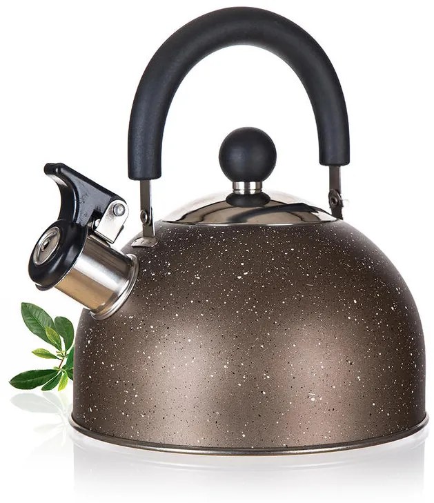 Nerezová kanvica GRANITE BROWN 1,7 l