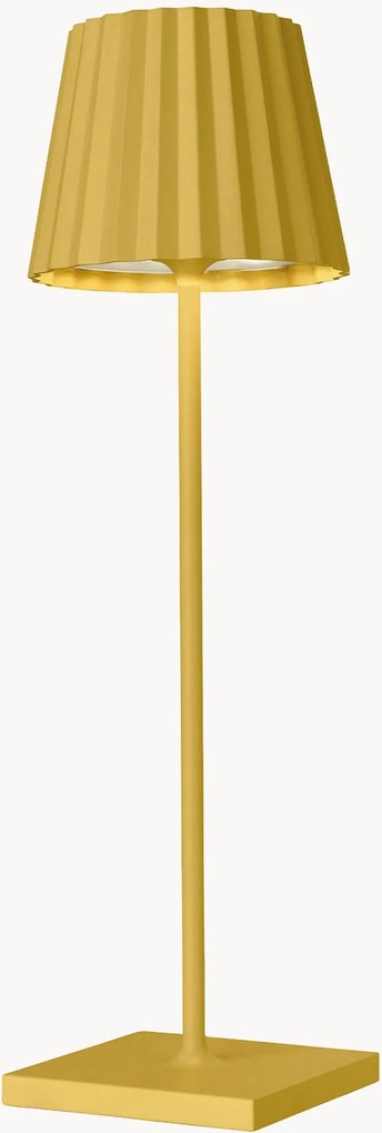 Prenosná exteriérová stolová LED lampa Troll RC, stmievateľná