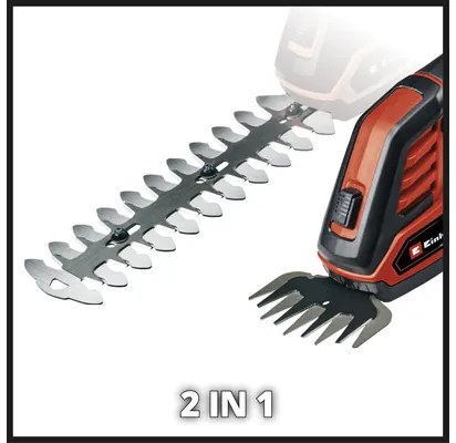Aku nožnice na trávu a kríky Einhell Power X-Change GE-CG 18/100 Li Solo bez aku a nabíjačky