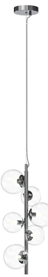 ONLI - Závesný luster na lanku KIMBERLY 6xG9/6W/230V lesklý chróm