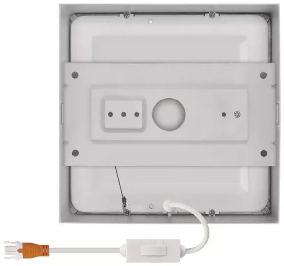 LED Stropné svietidlo LED/12,5W/230V 3000/3500/4000K 17x17 cm biela