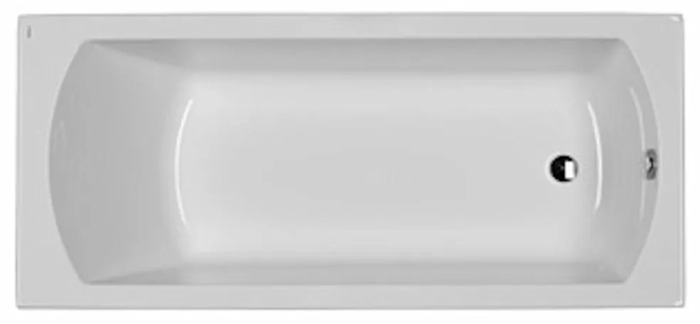 Obdĺžniková vaňa Kolo Perfect 180x80 cm akrylát ľavá aj pravá XWP1080000
