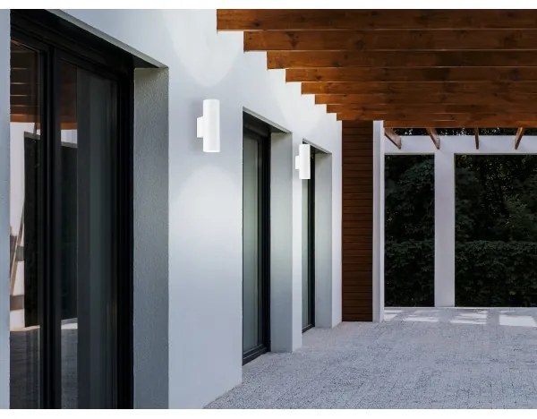 Eglo 94101 - LED vonkajšie osvetlenie RIGA 2xGU10/3W/230V