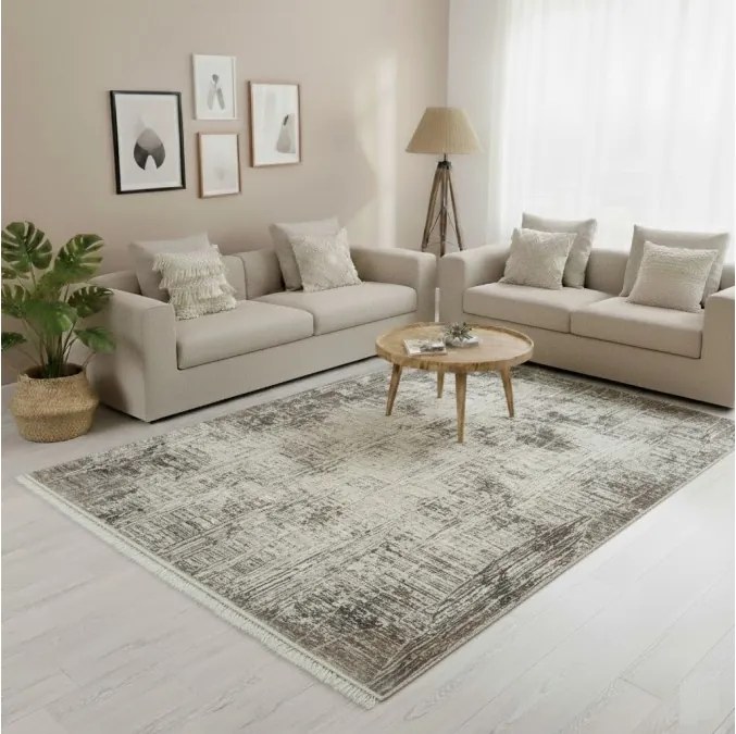 DC Koberec Exclusive 441 tmavá vizion zlatá Rozmer: 200×290 cm