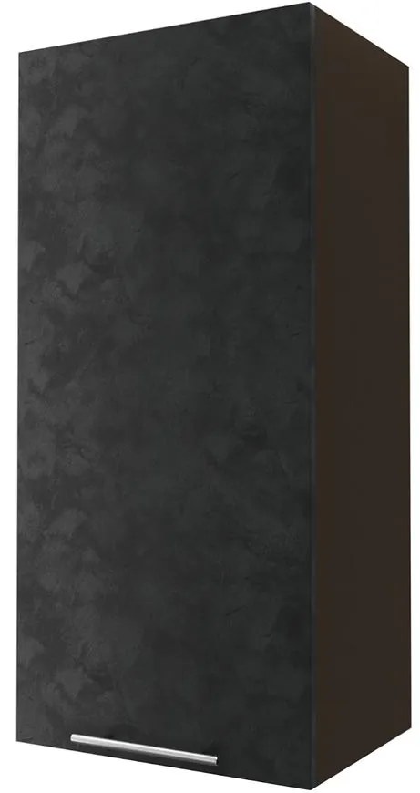 Skrinka do kuchyne Malmo Ares black W4/45  lava