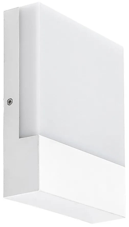 Rabalux 77098 - LED Vonkajšie nástenné svietidlo GIMONE LED/10W/230V IP44 biela RL77098