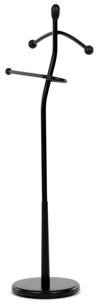 Némý sluha 82646 BK, kov, čierna