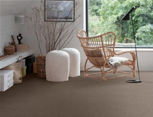 Koberce Breno Metrážny koberec MIRA 44, šíře role 400 cm, hnedá, viacfarebná