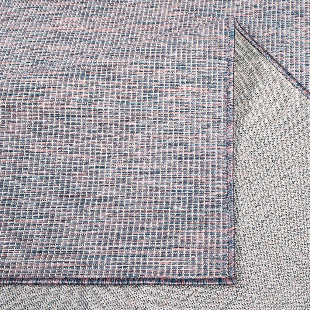 Dekorstudio Šnurkový koberec PALM 2778 - ružovomodrý Rozmer koberca: 140x200cm