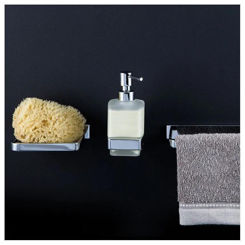 STEINBERG 450 dávkovač tekutého mydla, chróm/biela, 4508000
