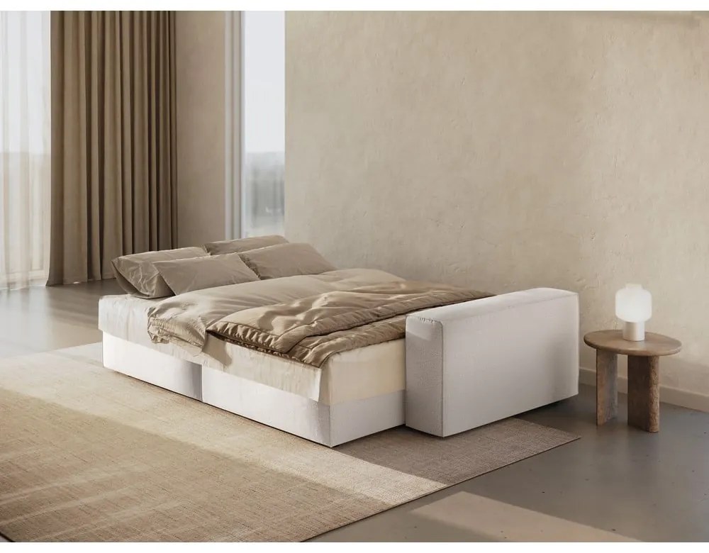 Béžová rozkladacia pohovka 247 cm Jodie – Micadoni Home