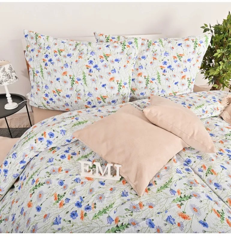 Obliečky krepové Leia EMI, Štandardný set jednolôžko obsahuje 1x 140x200 + 1x 70x90