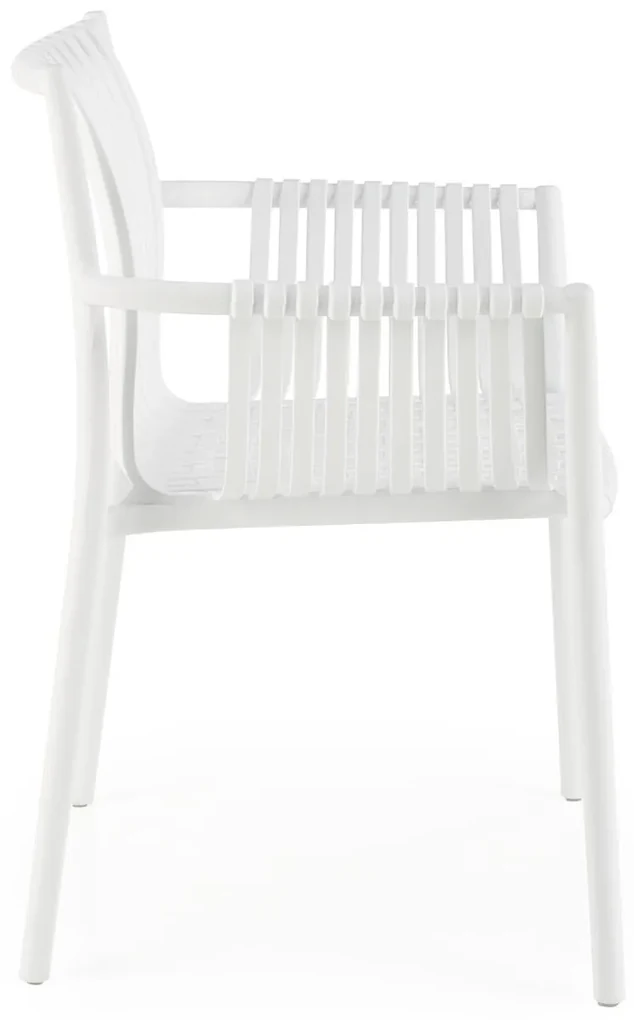 Jedálenská stolička Hema2038, biela