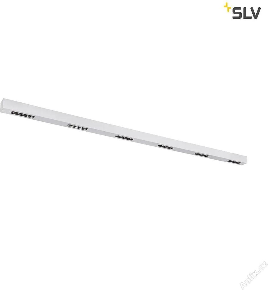 Stropné svietidlo SLV Q-LINE CL, LED vevnitř stropní nástavbové svítidlo, 2m, BAP, stříbrná, 3000K 1000693