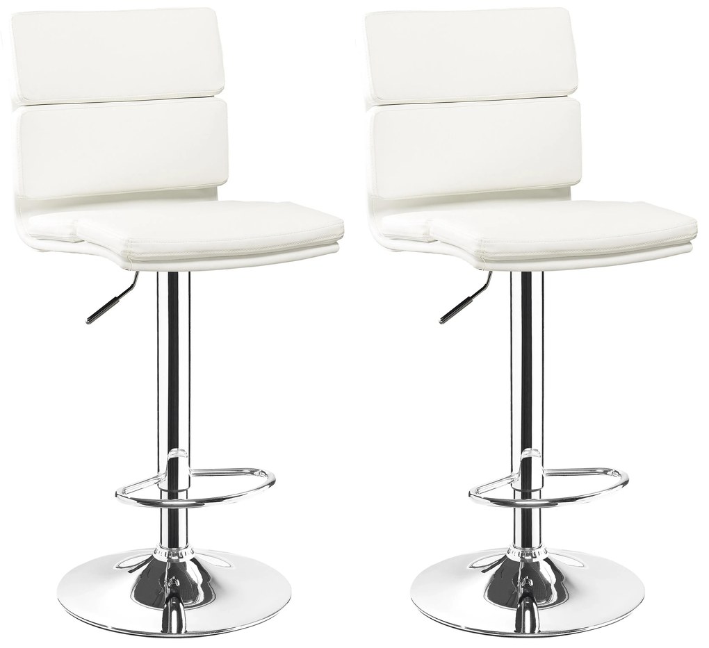 2x Barová stolička Hawaj CL-7006-2 | biela